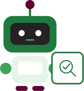 El robot guía explica