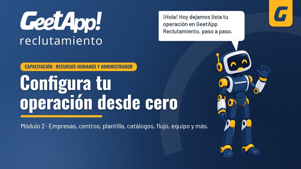 Portada del módulo Configura tu operación desde cero