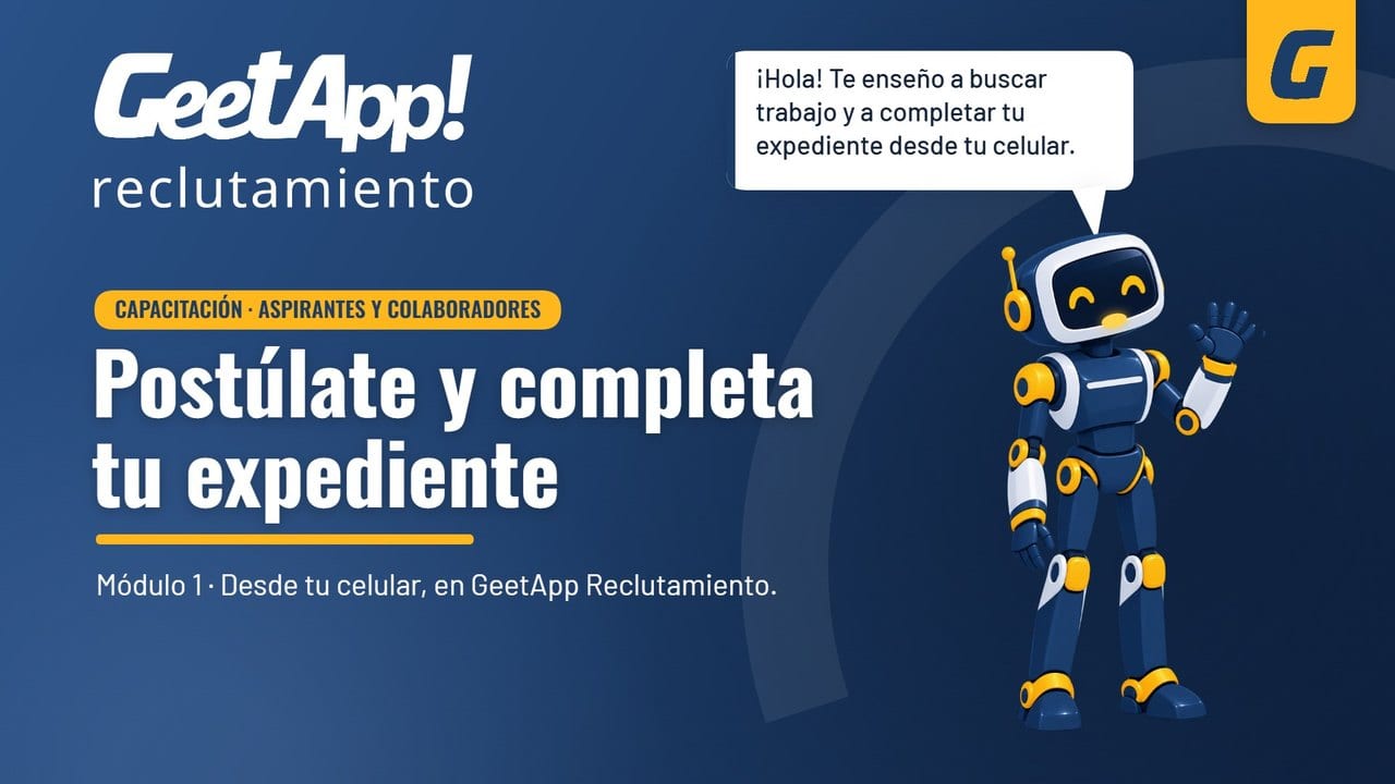 Portada del módulo Postúlate y completa tu expediente