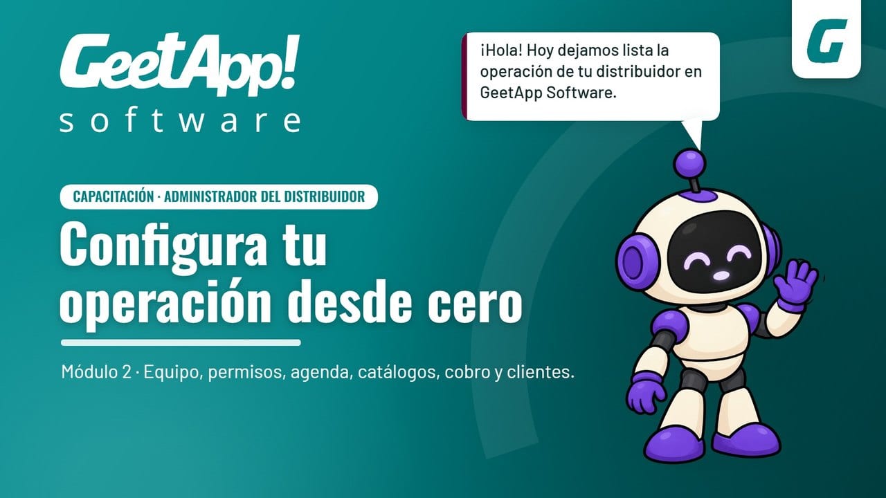 Portada del módulo Configura tu operación desde cero